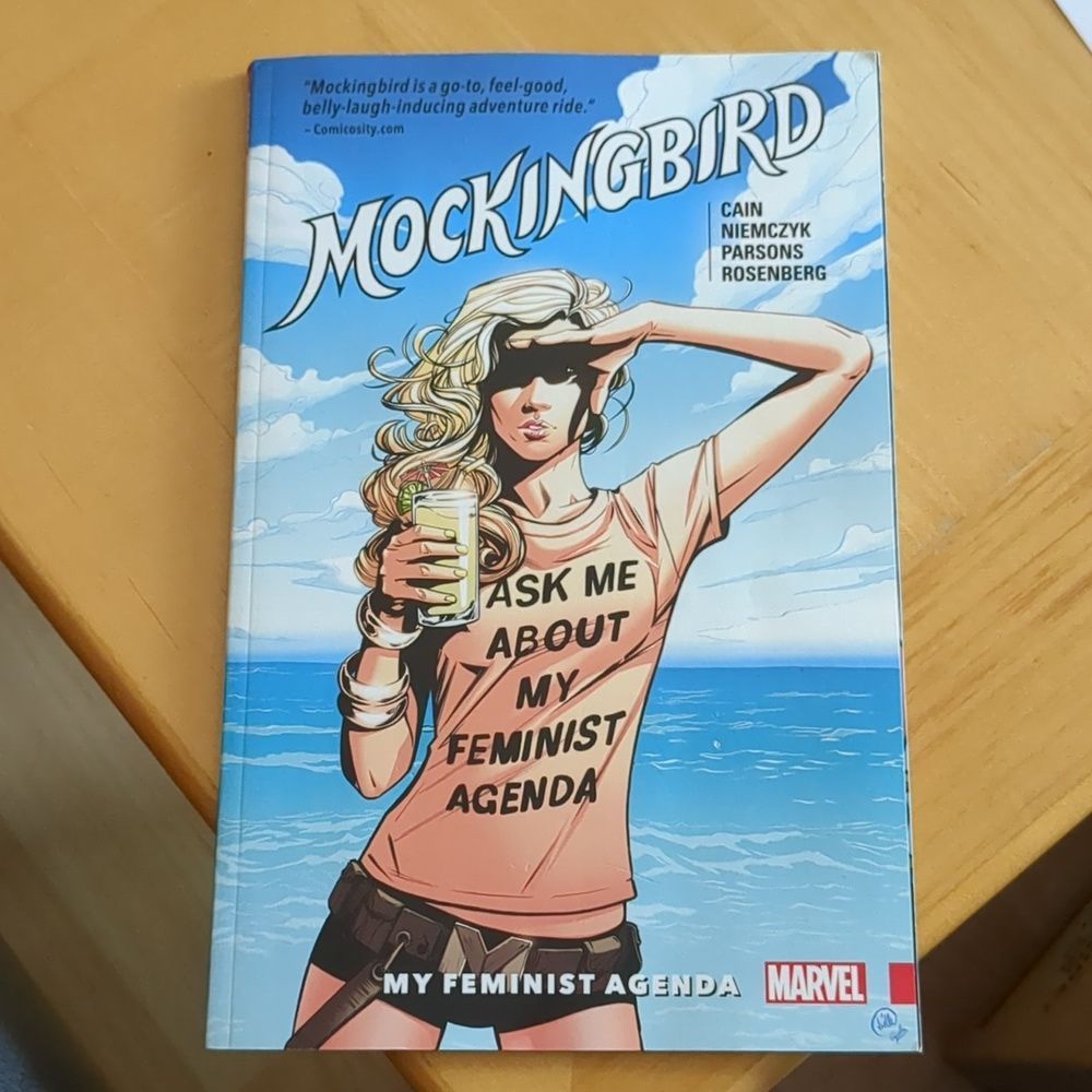 Mockingbird My Feminist Agenda Marvel Comic Book Graphic Novel